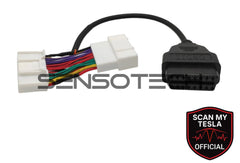 Model 3 / Y ( 01/2019->10/2023 ) - 26 Pin CAN Bus Diagnostics Cable - Scan My Tesla Original