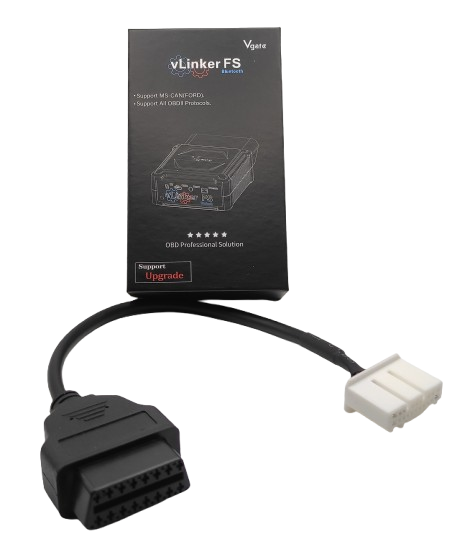 Model S/X (> 09/2015) - Android & iOS Vgate Bluetooth Dongle + 20 Pin Diagnostics Cable