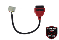 Diagnosekabel für Model S/X Plaid 2021+ – Scan My Tesla genehmigt