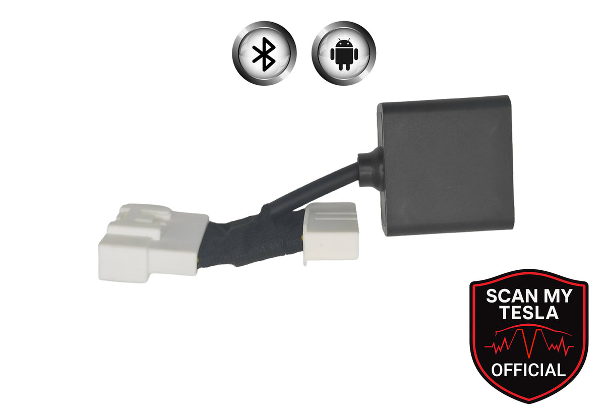 Model 3 / Y ( 01/2019->10/2023 ) - ALL-in-ONE Android Bluetooth Dongle 26 Pin Cable  - Scan My Tesla Original